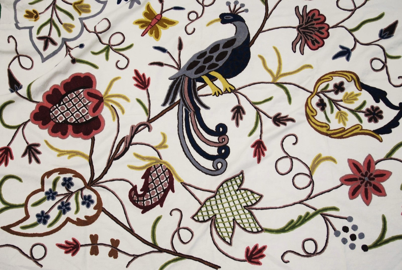 Embroidered Fabric By The Yard